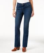 Style & Co Tummy-control Marine Wash Bootcut Jeans, Only At Macy's