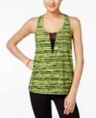 Material Girl Active Mesh-back Printed Tank Top, Only At Macy's