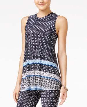 Bcx Juniors' Printed Trapeze Top
