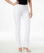 Lee Platinum Petite Bootcut White Wash Jeans