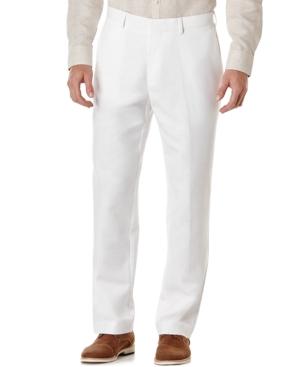 Cubavera Flat Front Linen Pants