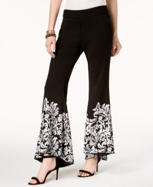 Inc International Concepts Printed Flare-leg Pants, Created For Macy's
