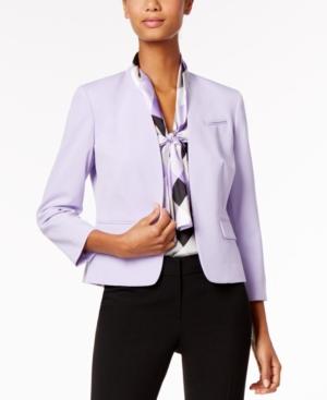Nine West Three-quarter-sleeve Blazer