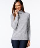 Karen Scott Marled Turtleneck Sweater, Only At Macy's