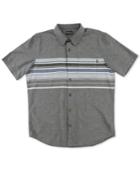 O'neill Men's Waters Engineered Yarn-dyed Stripe Pocket Shirt