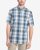 G.h. Bass & Co. Men's Desert Mountain Stretch Plaid Shirt