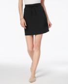 Charter Club A-line Zip-pocket Skort, Created For Macy's