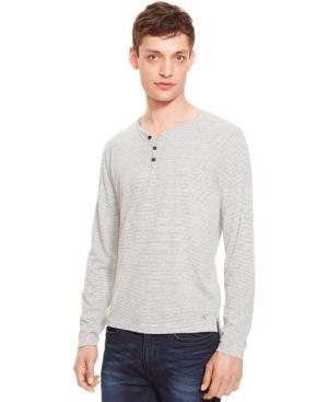 Kenneth Cole New York Mini-stripe Henley