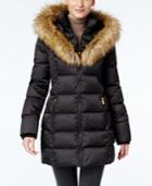 Inc International Concepts Faux-fur-trim Puffer Coat, Only At Macy's
