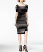 Xoxo Juniors' Striped Asymmetrical-hem Midi Dress