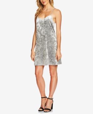Cece Mia Crushed Velvet Slip Dress