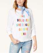 Dream Scene She Believed She Could Graphic Sweatshirt
