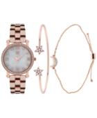 I.n.c. Women's Bracelet Watch 32mm Set, Created For Macy's