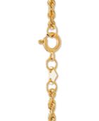 14k Gold Necklace, 18 Rope Chain (1-3/4mm)