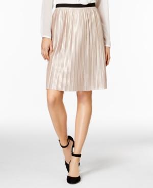 Tommy Hilfiger Pleated Shimmer Skirt