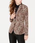 Guess Stefani Leopard-print Blazer