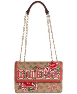 Guess Vikky Small Signature Crossbody