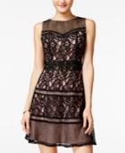 Shift Juniors' Lace A-line Dress
