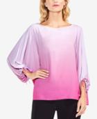 Vince Camuto Ombre Tie-cuff Top