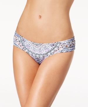 Raisins Tulum Shores Printed Macrame Cheeky Bikini Bottoms Women's Swimsuit