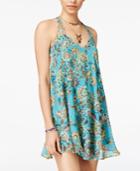 Speechless Juniors' Strappy-back Shift Dress