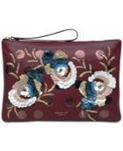 Radley London Embellished Ziptop Leather Pouch