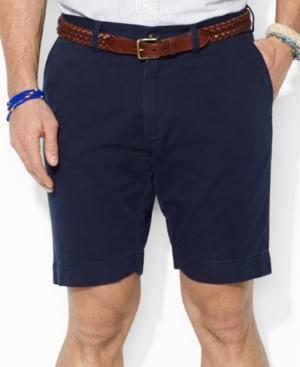 Polo Ralph Lauren Men's Classic-fit Flat-front Chino Shorts