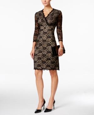 Charter Club Surplice Lace Sheath Dress, Only At Macy's