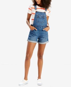 Levi's Orange Tab Denim Shortalls, Levi's Select For Macy's