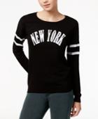 Ultra Flirt Juniors' New York Graphic Sweater