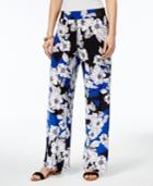 Inc International Concepts Petite Printed Soft Pants, Created For Macy's