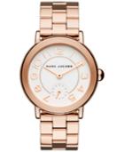 Marc Jacobs Women's Riley Rose Gold-tone Stainless Steel Bracelet Watch 36mm