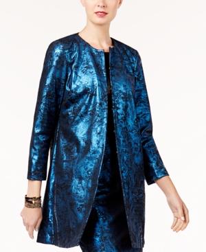 Alfani Metallic Jacket, Created For Macy's