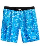 Neff Men's Gnar Graphic-print Hot Tub Shorts