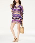 Miken Printed Tassel Cover-up Women's Swimsuit
