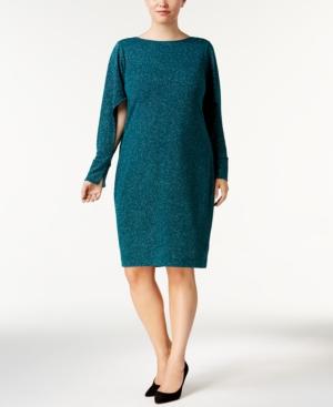 Calvin Klein Plus Size Split-sleeve Dress