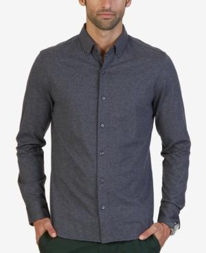 Nautica Men's Slim-fit Heathered Shirt
