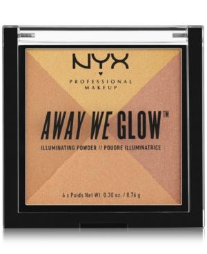 Nyx Professional Makeup Away We Glow Illuminating Powder
