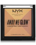 Nyx Professional Makeup Away We Glow Illuminating Powder
