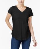 Style & Co Cotton T-shirt In Regular & Petite Sizes, Created For Macy's