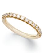 Diamond Ring, 14k Gold Pave-set Diamond Ring (1/2 Ct. T.w.)