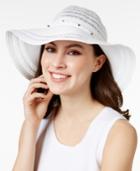 Inc International Concepts Metallic Beaded Floppy Hat, Only At Macy's