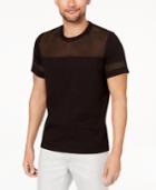 I.n.c. Men's Mesh Insert T-shirt, Created For Macy's