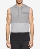 Calvin Klein Men's Colorblocked Sleeveless Hoodie