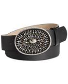 Inc International Concepts Beaded Inset Buckle Belt, Only At Macy's