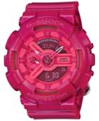 G-shock Women's Analog-digital Pink Resin Strap Watch 49x46mm Gmas110cc-4a