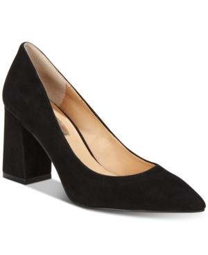 I.n.c. Bahira Block-heel Pumps, Created For Macy's Women's Shoes