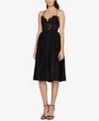 Fame And Partners Lace Tie Back Dress