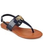 Tommy Hilfiger Savor Flat Thong Sandals Women's Shoes