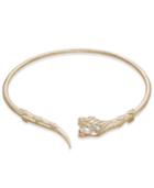 Thalia Sodi Gold-tone Crystal & Imitation Pearl Snake Collar Necklace, Created For Macy's